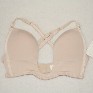 NWT Fashion Forms, Size 32D, U Plunge Bra, Nude